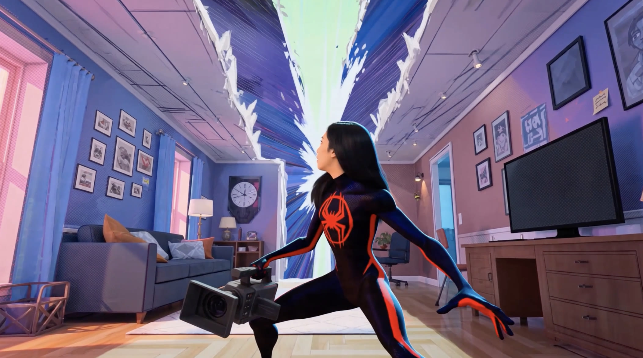 Jenny Woo discovering a portal into a new dimension